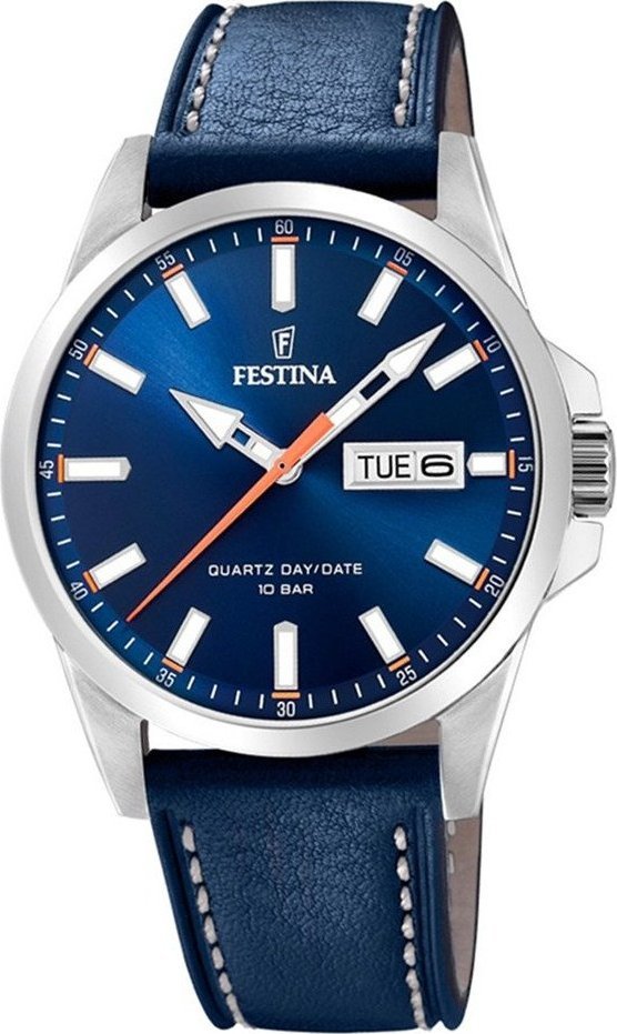 Zegarek Festina Zegarek męski Festina F20358-3 niebieski