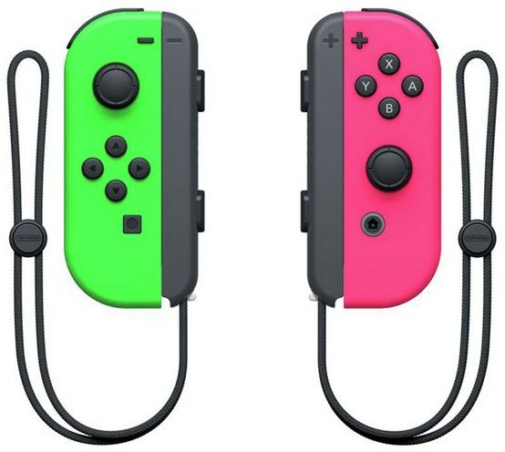 Pad Joy-Con 2-Pack neon green/neon pink