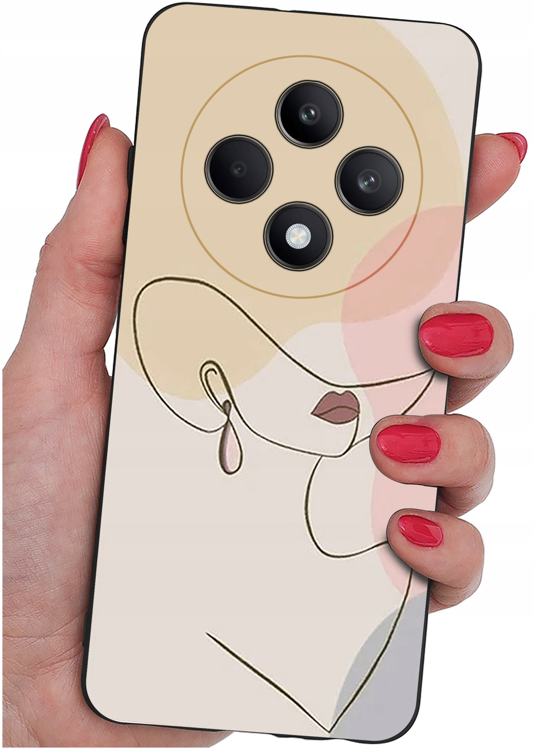 Etui do Oppo Reno 12 F 5G | 12 FS 5G WZORY |SILIKONOWE MATT CASE + SZKŁO 9H