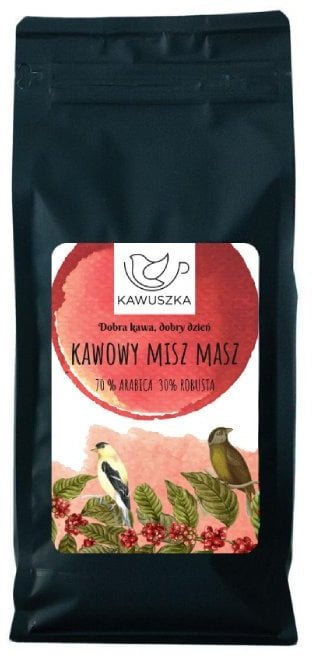 Kawa ziarnista Kawuszka Kawa ziarnista Kawowy Misz Masz 1kg