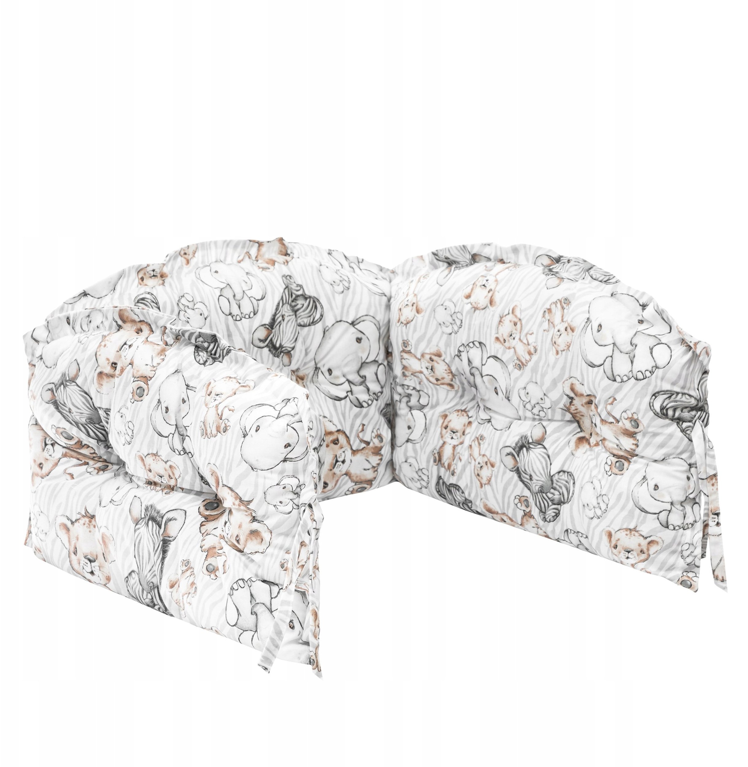 Aptel Ochrona łóżeczka Hobby Kids Zebra and lion 160x30 cm