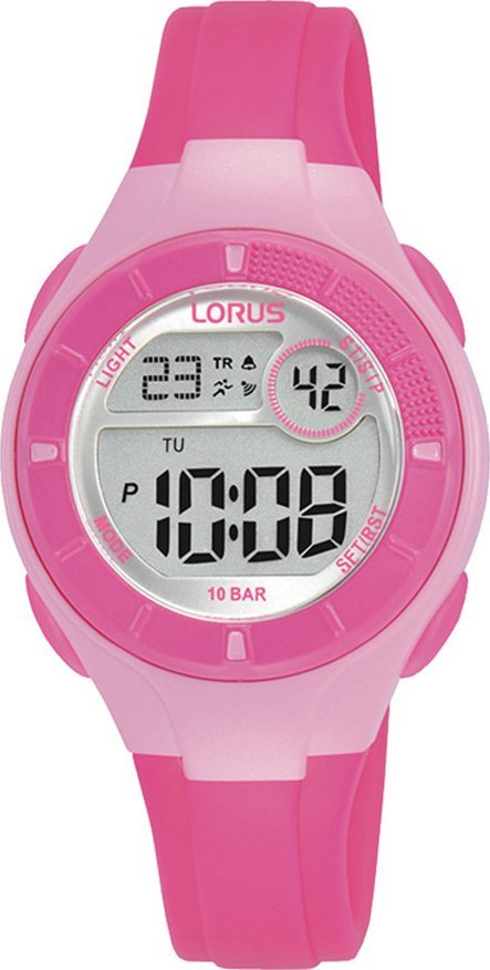 Lorus Zegarek dla dzieci Lorus R2345PX9 różowy pasek