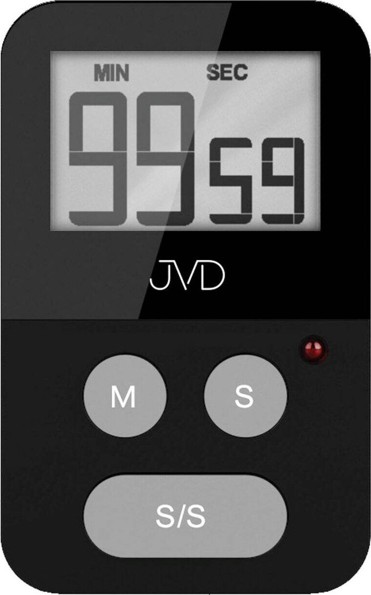 Minutnik JVD DM269.2 czarny na magnes mały czytelny .