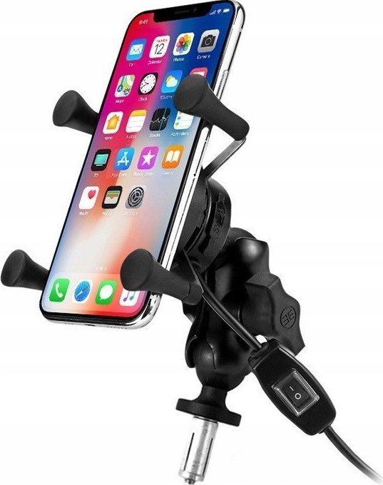 Freed Conn Uchwyt na telefon i ładowarka indukcyjna FreedConn MC7W 10W + USB