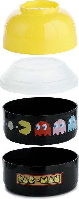 Puckator Pac-Man Pacman lunchbox śniadaniowka 3w1