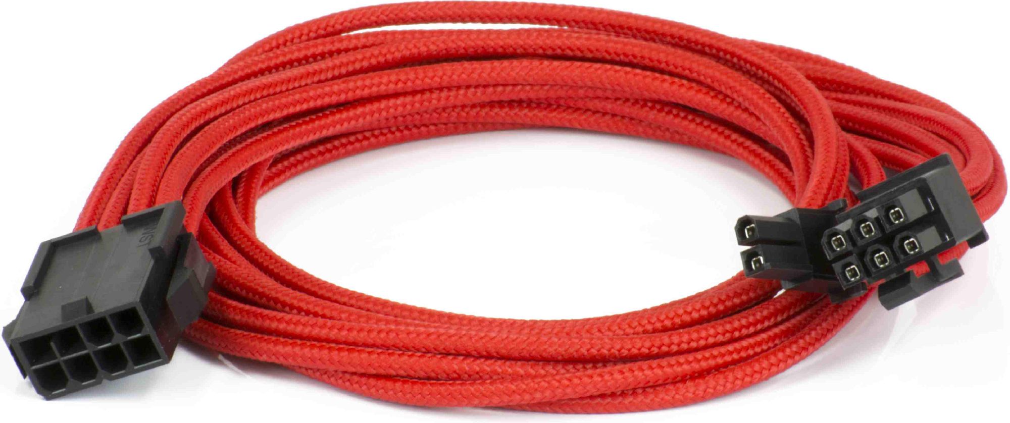 Phanteks PCIe 8-pin - PCIe 8-pin, 0.5m, Czerwony (PH-CB8V_RD)