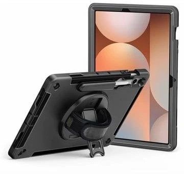 Etui na tablet JT Berlin Rugged Kickstand & Handstrap Case Samsung Galaxy Tab S10 +/S9 + czarny