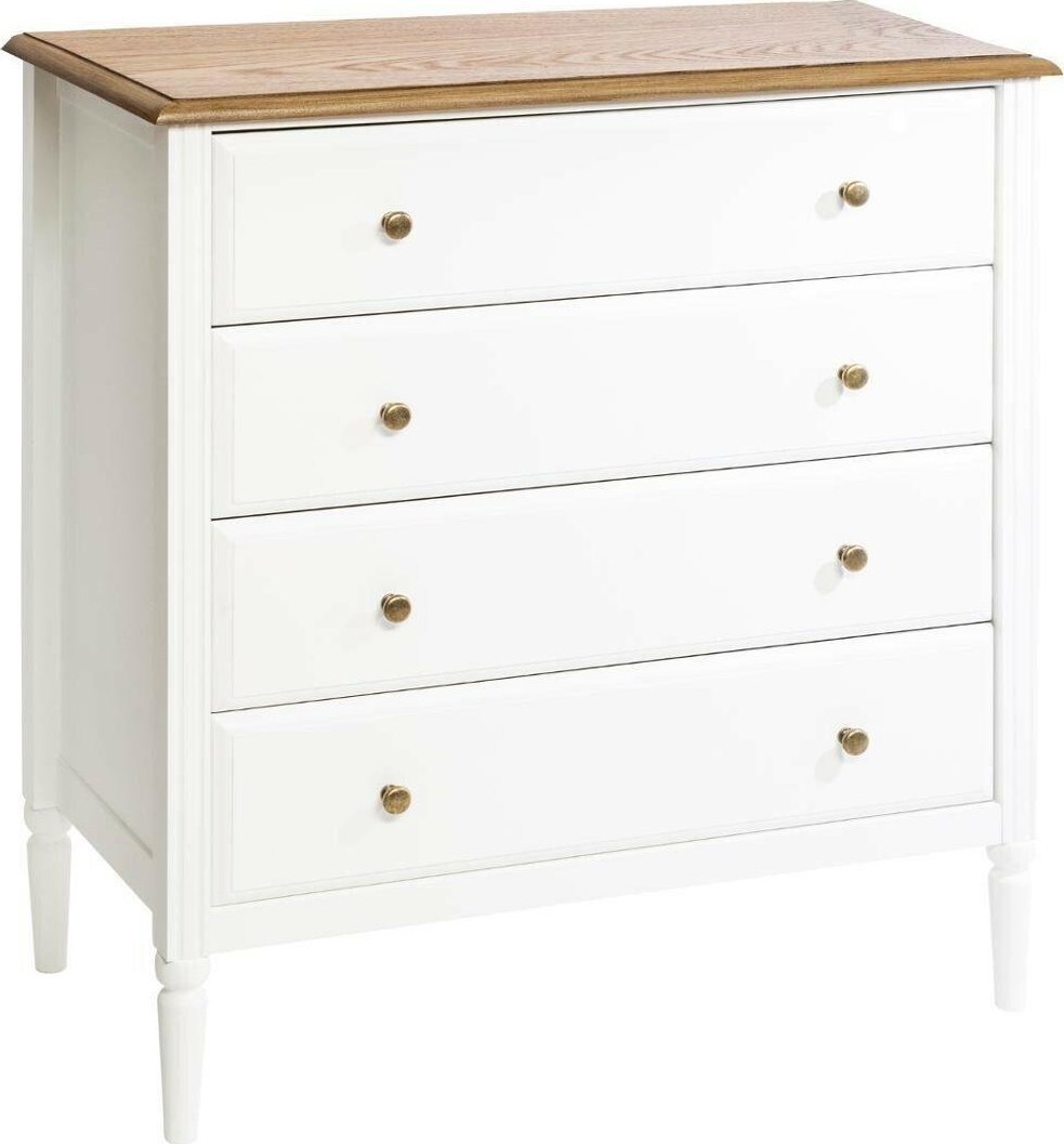 Atmosphera Komoda Solen 4 szuflady biała