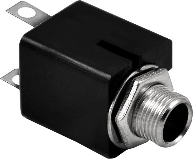 Cabletech Gniazdo Jack 6,3 mm mono kwadrat mont. Cabletech