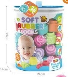 Klocki mi?kkie 36szt