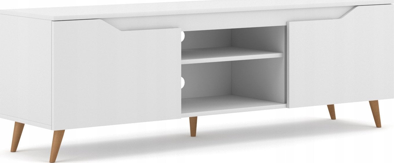 Vivaldi Meble RTV TREE LE biały/biały mat 2K