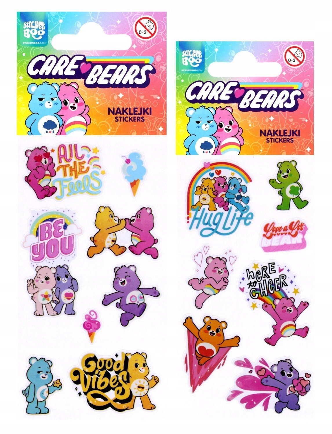 NAKLEJ CARE BEARS 66X126 S-BOO PBH 120/1800