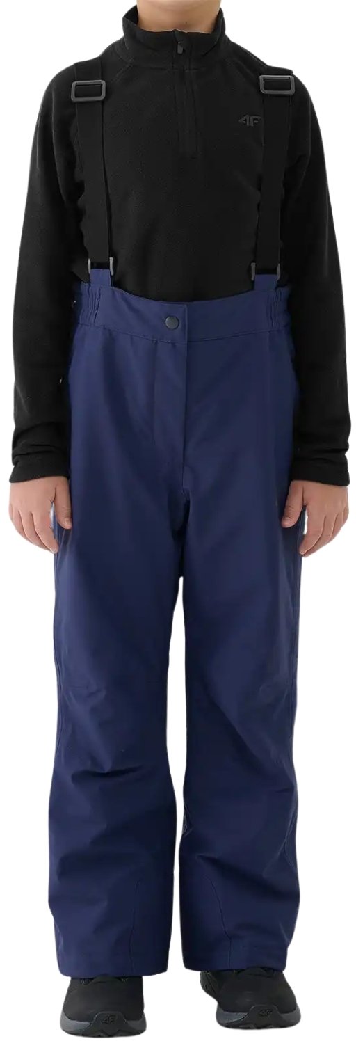 Spodnie narciarskie dla chłopca 4F FNK M0949 granatowe 4FJWAW25TFTRM0949 31S 164cm