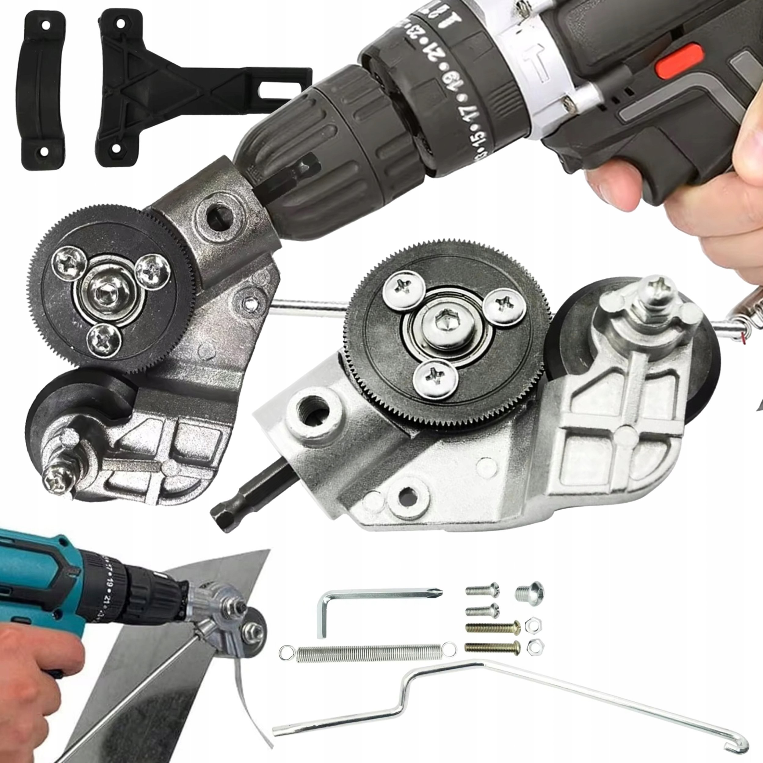 Renew Force Nożyce do blachy ręczne Piła do metali żelaznych i drutu uniwersalna