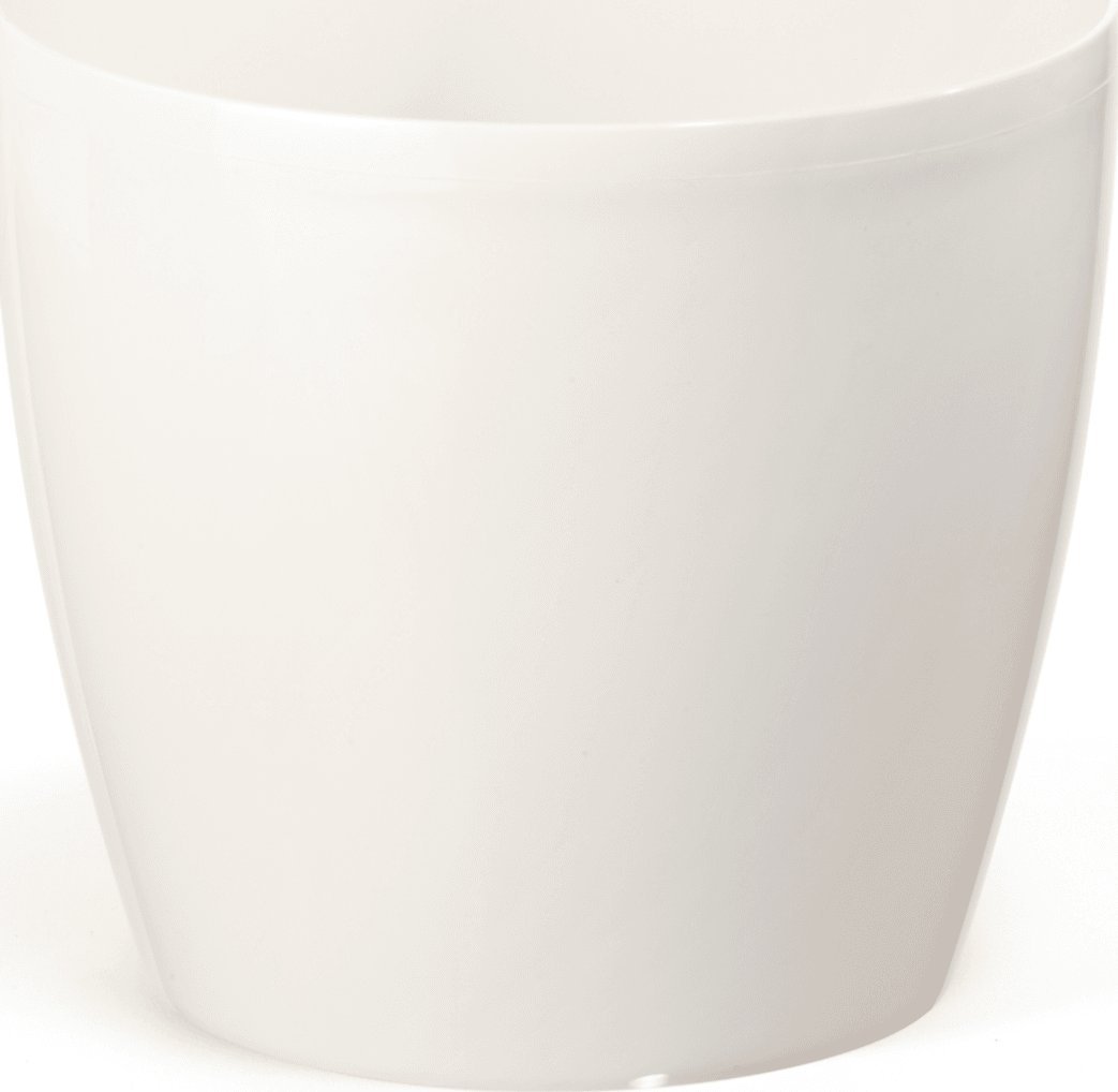 Lamela Doniczka osłonka na kwiatki 18cm magnolia okrągła