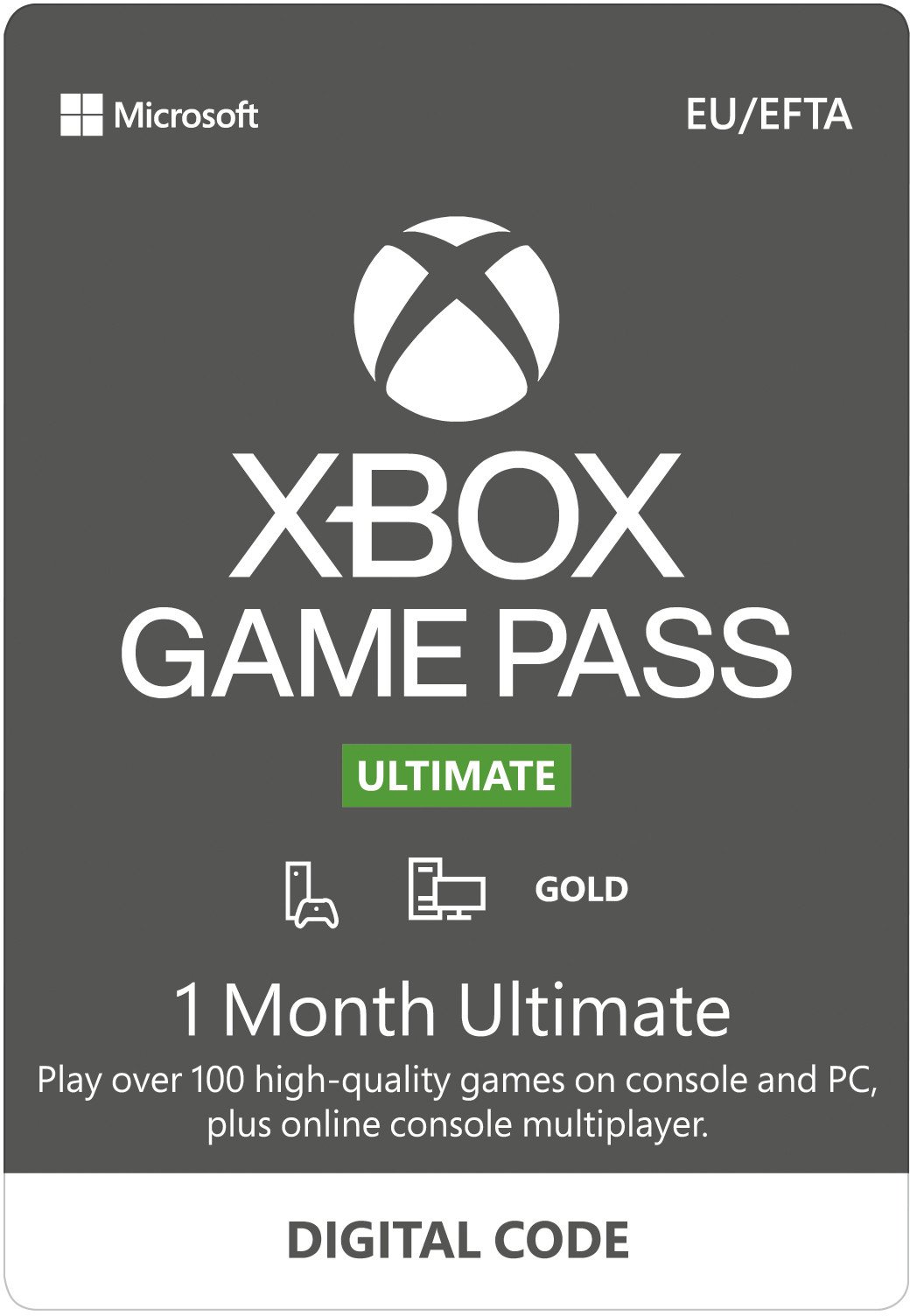 MS ESD XBOX Game Pass Ultimate 1M X1 ML