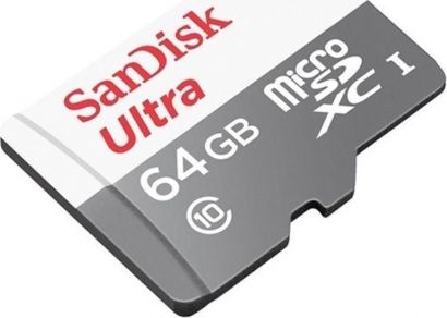 Karta SanDisk Ultra MicroSDXC 64 GB Class 10 UHS-I (SDSQUNR-064G-GN6TA)