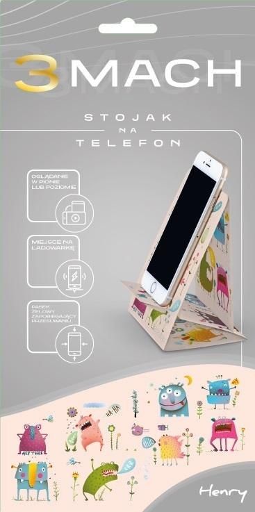 Podstawka HENRY 3MACH Stojak na telefon - Potwory