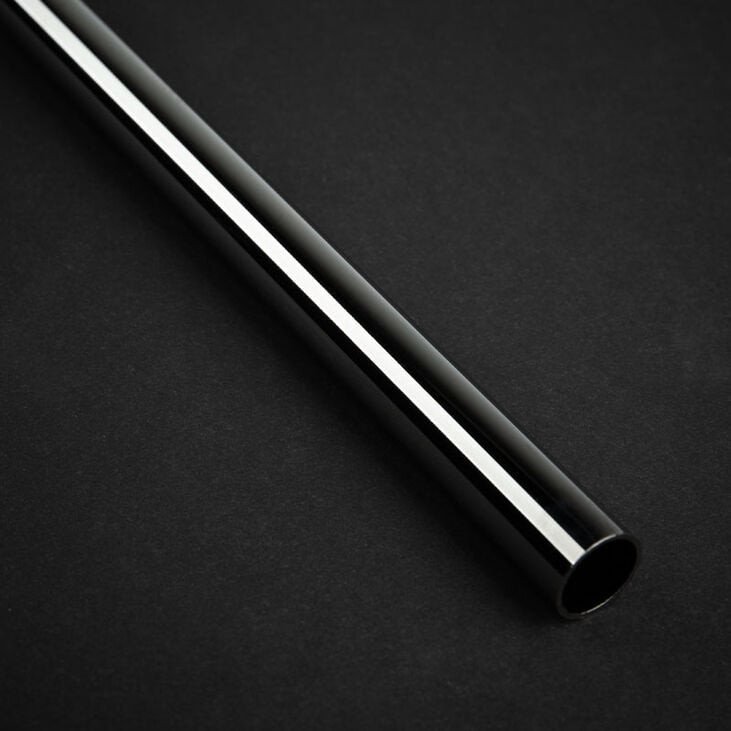 BitsPower Bitspower None Chamfer Brass Hard Tubing 12mm AD, 300mm - black