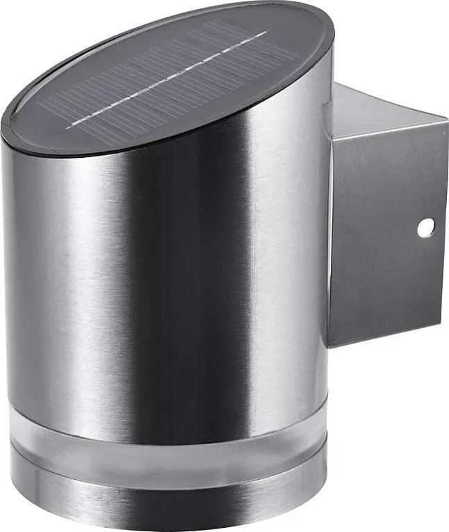 Kinkiet Ansult Kinkiet solarna lampa wykonana ze stali nierdzewnej 90mm Kinkiet solarna lampa wykonana ze stali nierdzewnej 90mm