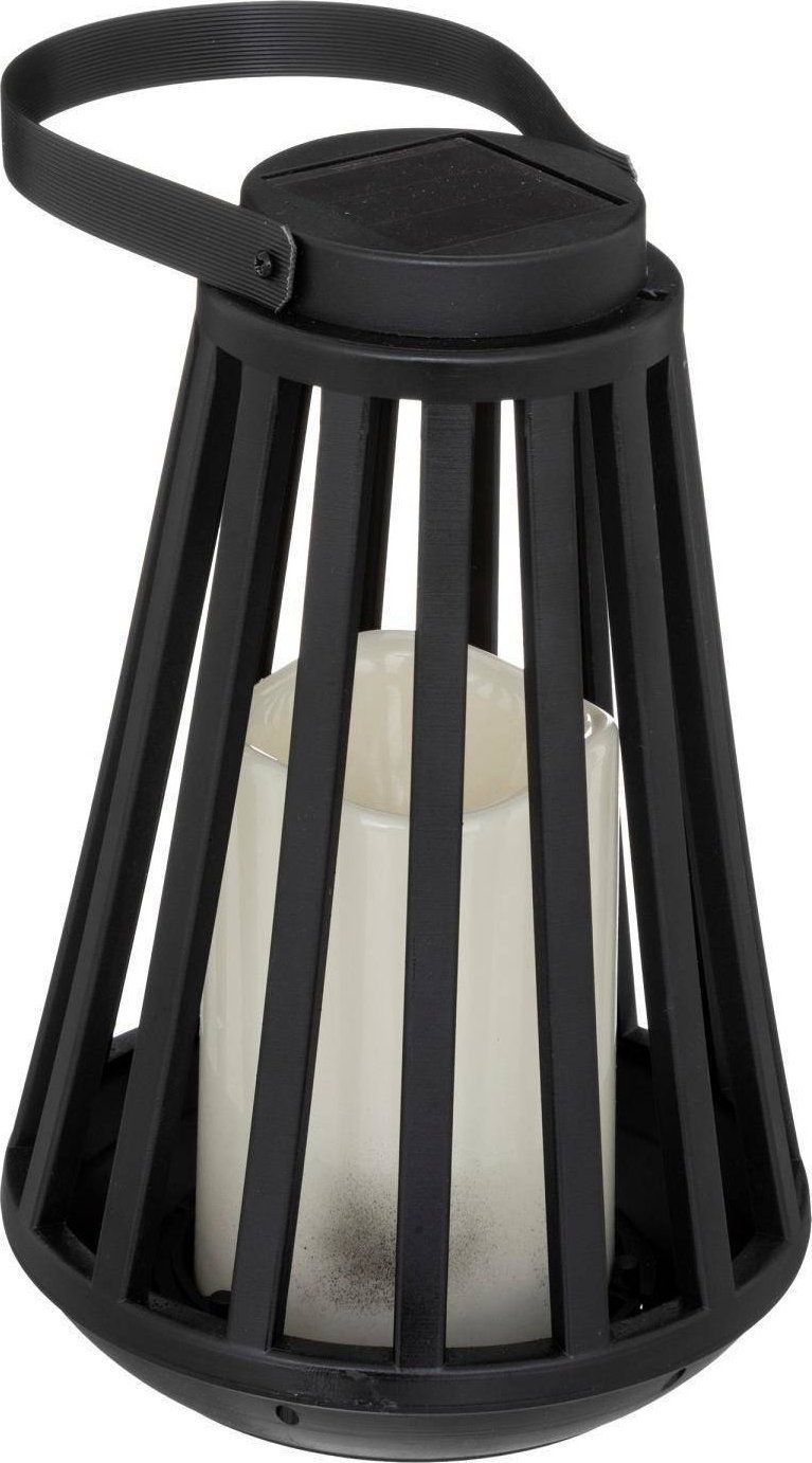 Atmosphera Lampion solarny Brit, efekt płomienia, wys. 21,5 cm