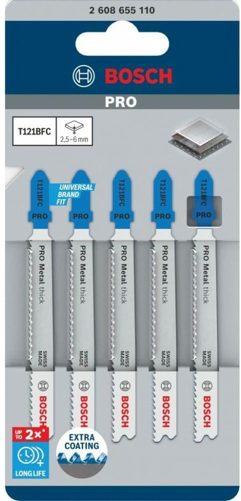 BOSCH BRZESZCZOT T PRO METAL THICK T121BFC 92 mm /5szt.