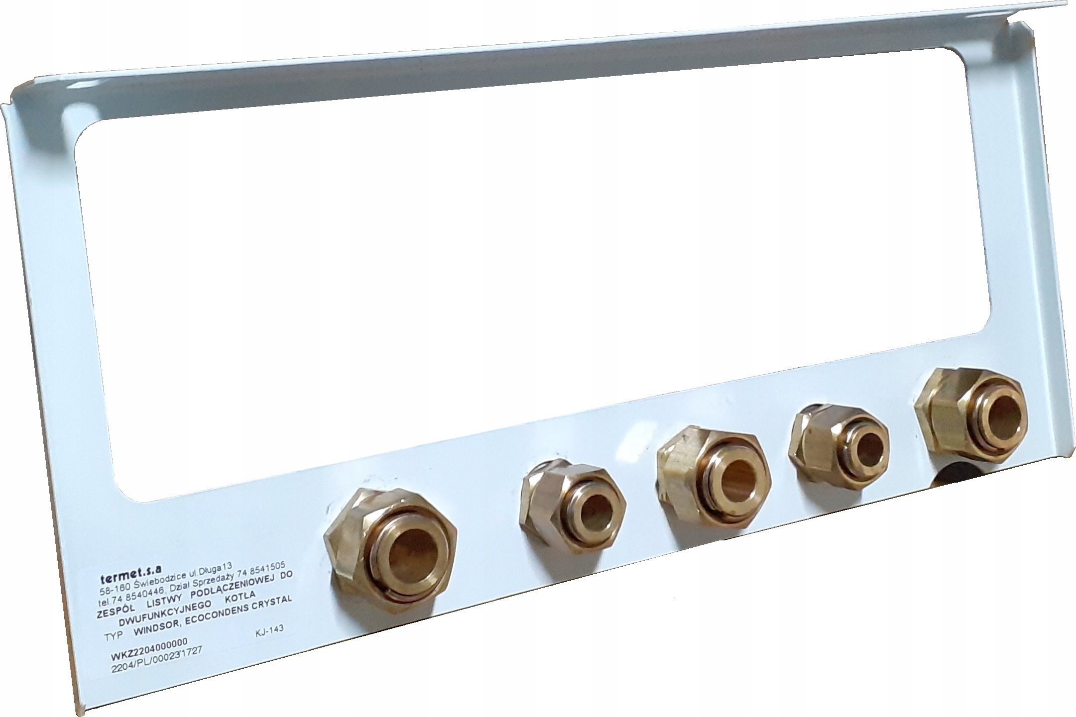 Termet Listwa przyłaczeniowa do kotłów Ecocondens Gold (dwufunkcyjny) (PWE)