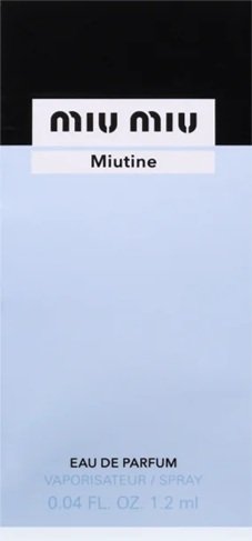 Mini Miu Miu Miutine Woda Perfumowana - 1,2Ml