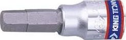 King Tony KING TONY NASADKA 1/4" Z KOŃCÓWKĄ HEX 3 x 37mm KT203503