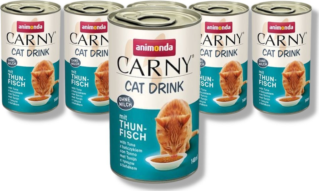 Animonda ANIMONDA Carny Cat Drink Tuńczyk 6x140ml