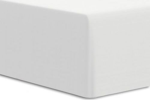 Darymex Prześcieradło jersey elastan z gumką WHITE/BIAŁY/180x200x30