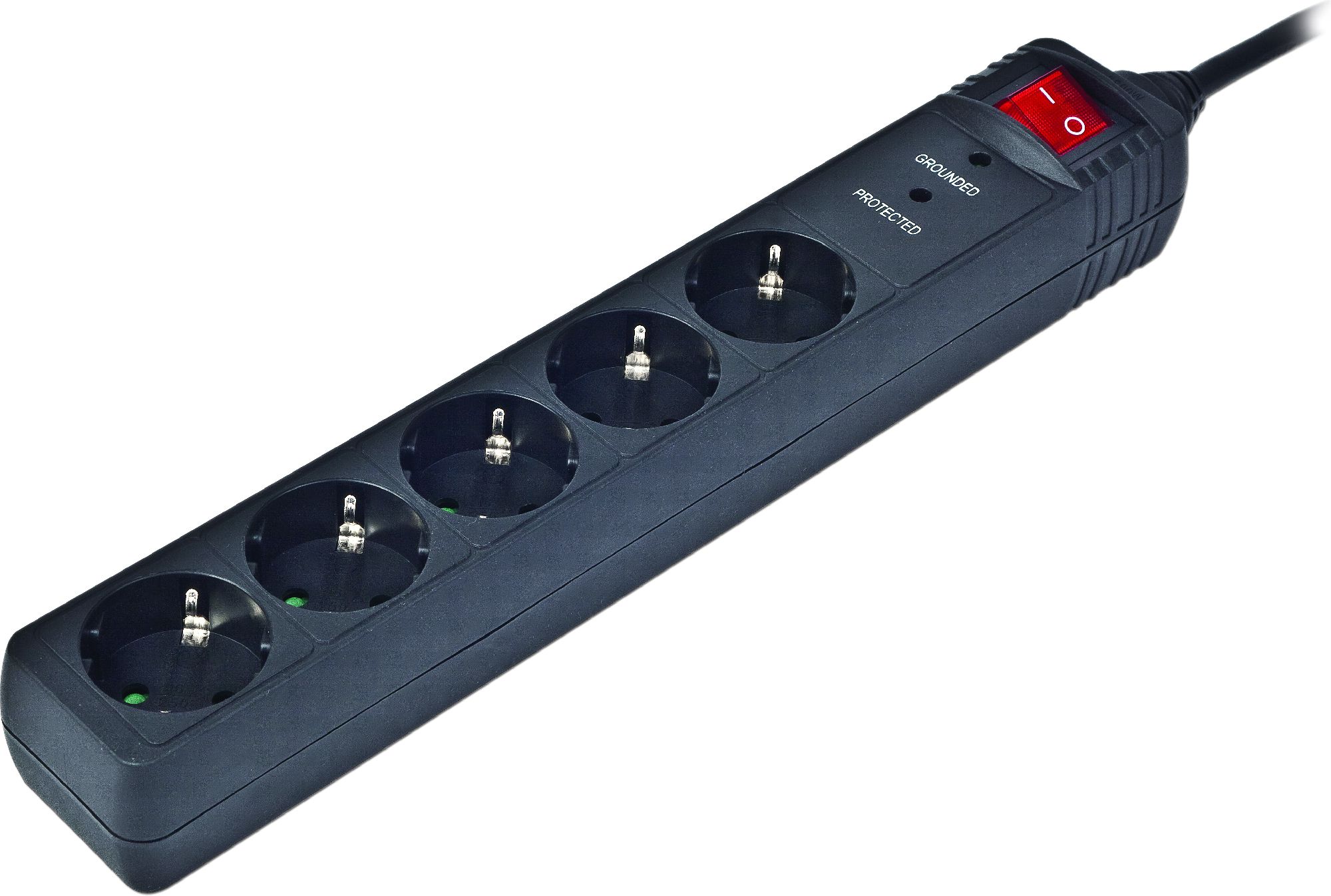 Listwa zasilająca Energenie przeciwprzepięciowa 5 gniazd 1.5 m czarna (SPG5-C-5)