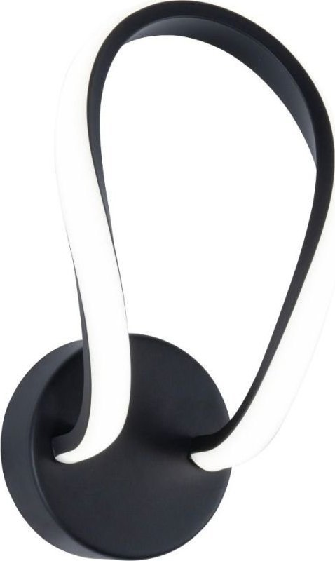 Kinkiet Zumaline Kinkiet LED 8W ERDA 19600W-BK Zuma Line