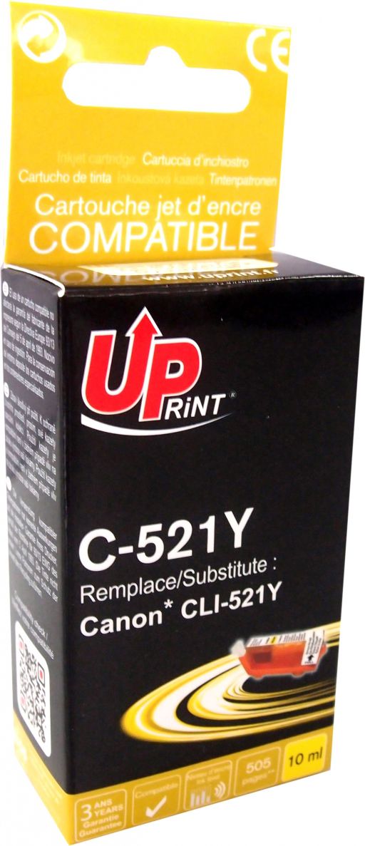 Tusz UPrint Tusz C-521Y / CLI521Y (Yellow)