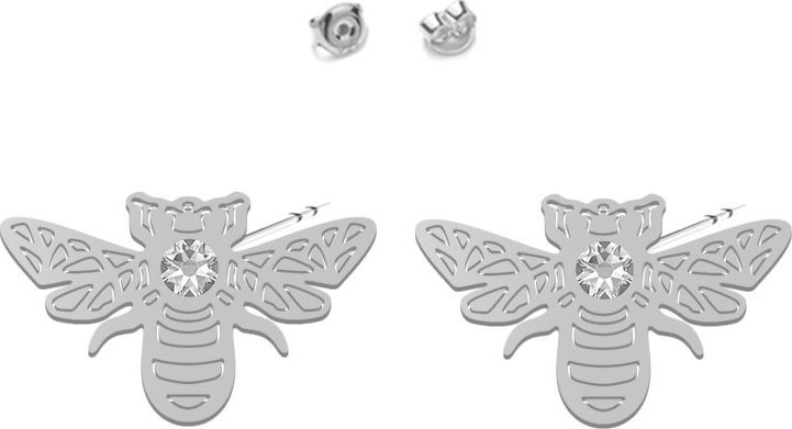 Radziszewska Jewellery Kolczyki Pszczółki Srebro925