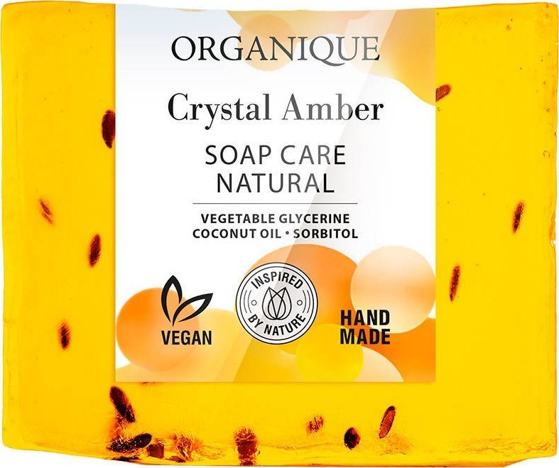 Organique ORGANIQUE Mydło naturalnie pielęgnujące Crystal Amber 100g