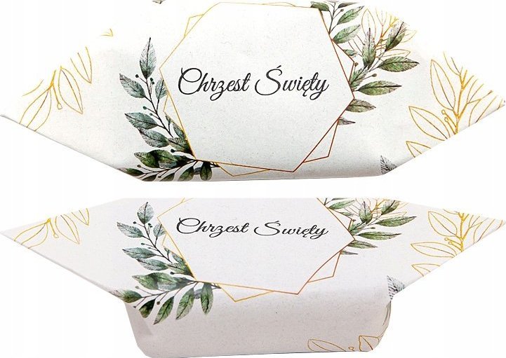 B&B Słodycze z Pomysłem Krówki na chrzest podziękowanie 1 kg WZÓR 3