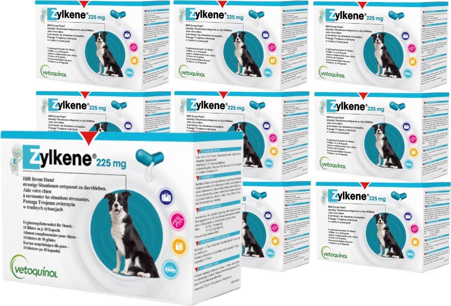 Triton VETOQUINOL Zylkene 225mg Dla Psów Ras Średnich Na Uspokojenie 100tab.