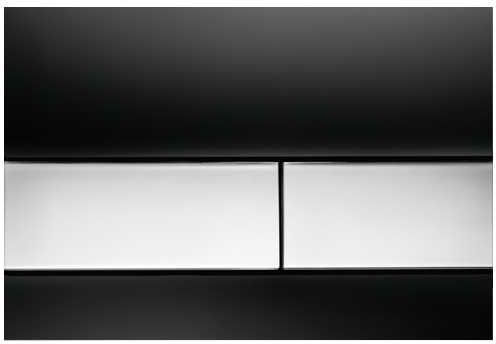 Przycisk spłukujący Tece Square do WC czarny (9.240.807)