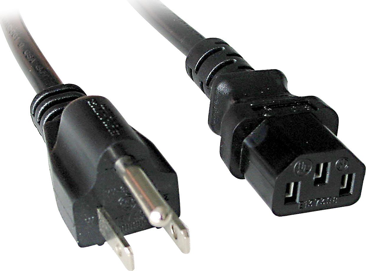 5m US 3 Pin to C13 Mains