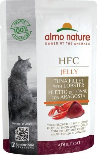 Almo Nature Almo Nature HFC CUISINE filet z tuńczyka z homarem 55g