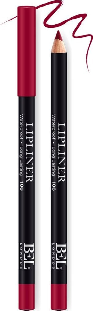 Bel London Hydrogenated Vegetable Oil Waterproof Contour Lip Liner 106, 0.78 g For Women