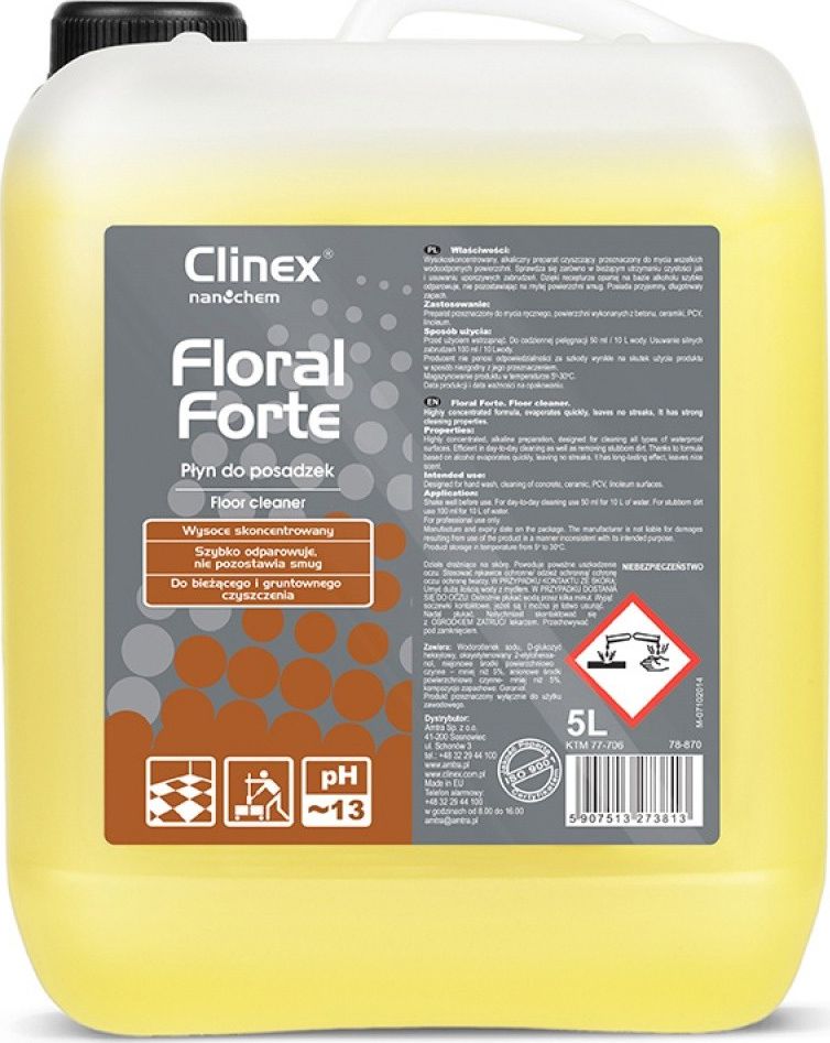 Clinex Płyn Floral Forte do czyszczenia posadzek