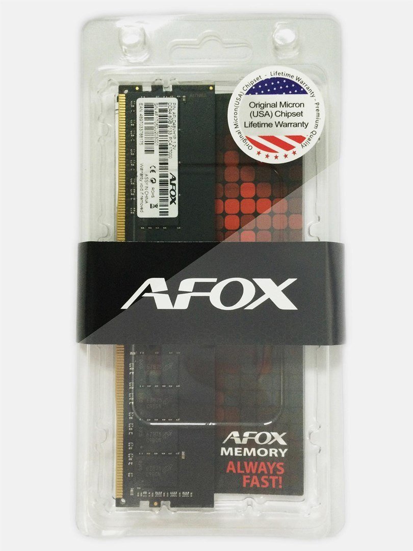 AFOX DDR4 4GB 3200MHZ RANK1 AFLD44PK1P