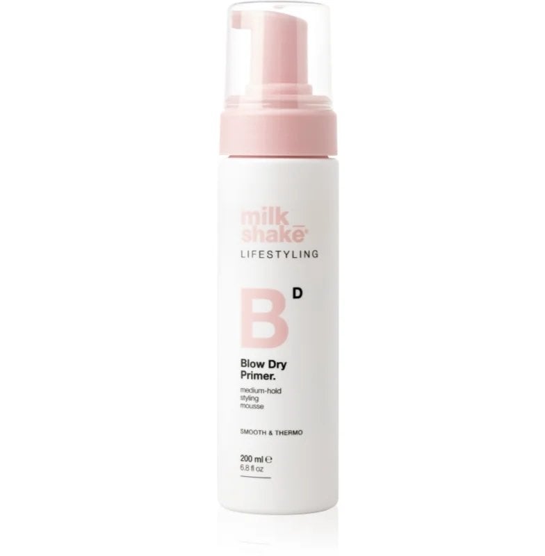 Milk Shake Blow-Dry Primer, Hair Primer, Styling Hold & Thermal Protection, 200 ml For Women