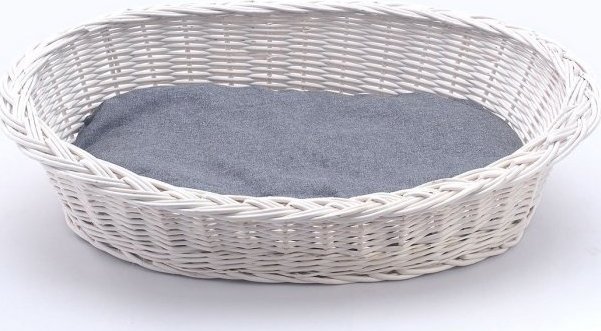 Wnuk Legowisko dla zwierząt 55 cm (Owalne Białe)