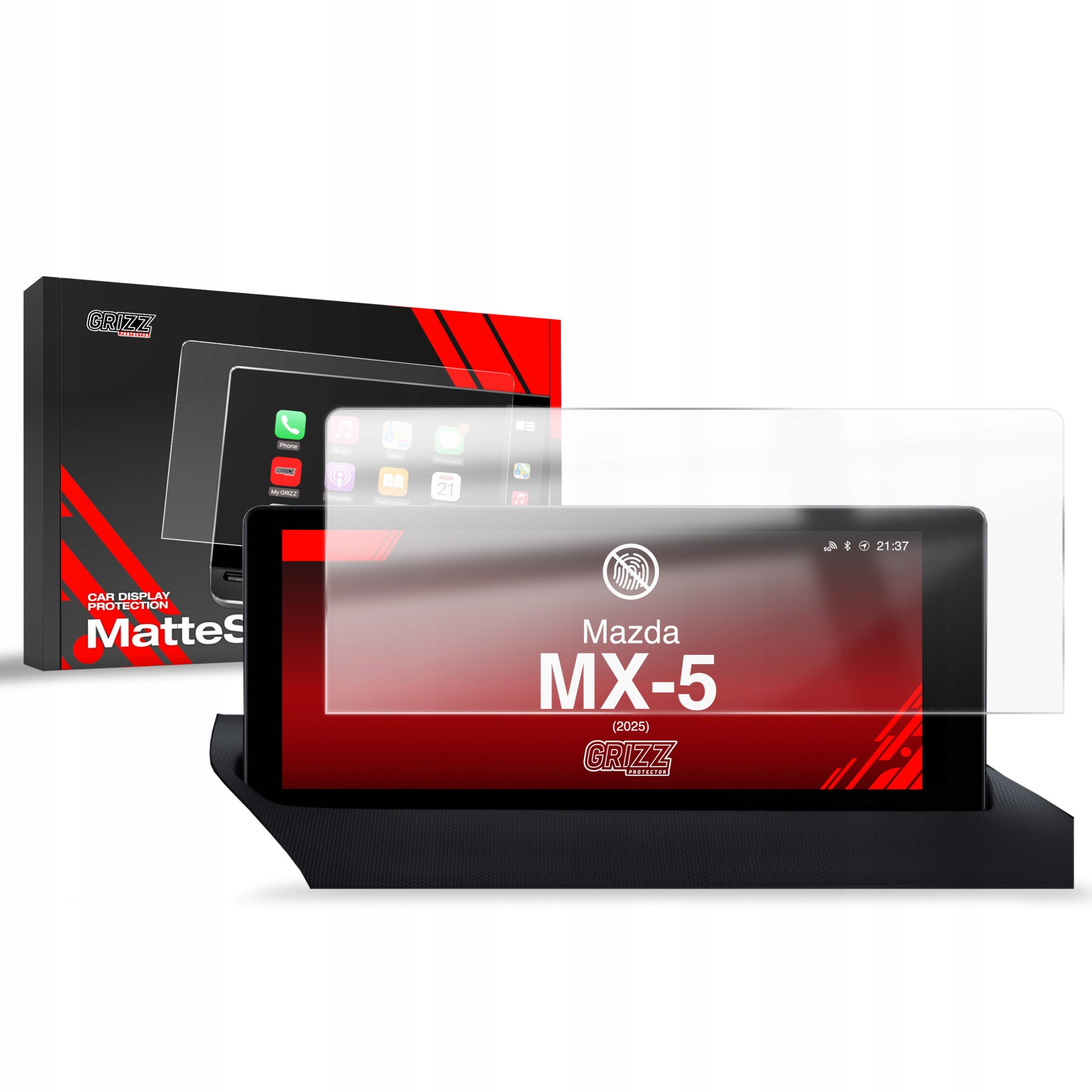 Folia matowa GrizzGlass CarDisplay Protection do Mazda MX-5 8,8" (2025)