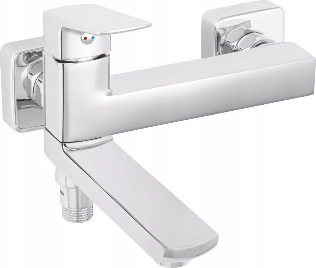 Bateria prysznicowa Ferro VITTO VerdeLine bateria wannowa, składana wylewka, chrom