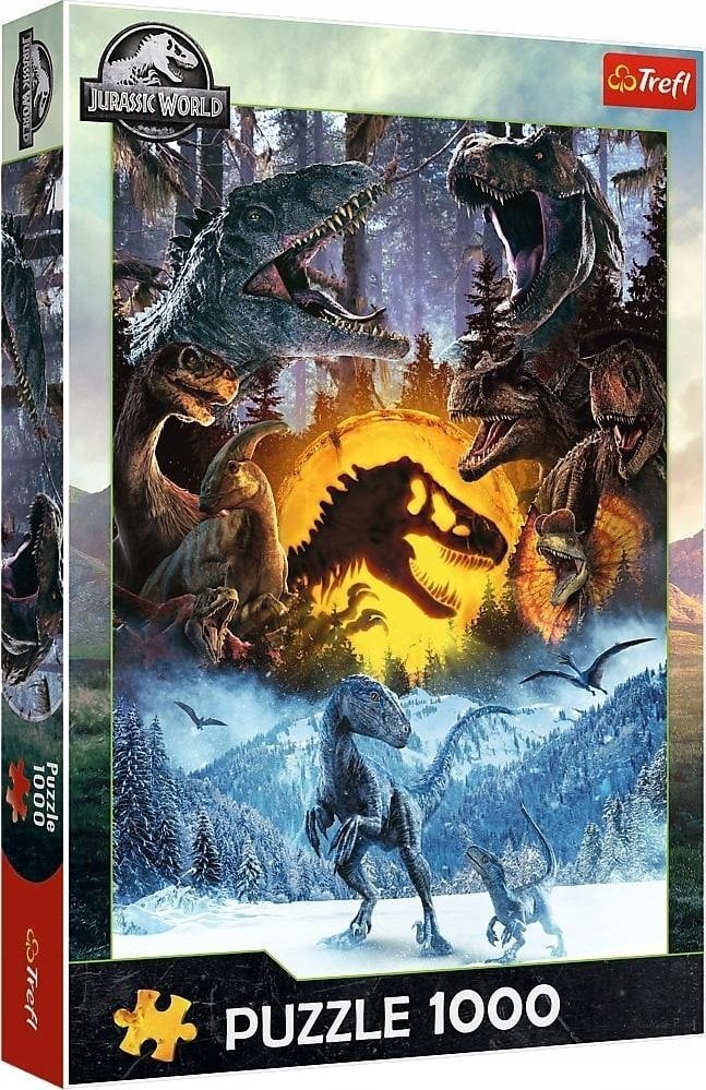 Puzzle - 1000 - W świecie Parku JurajskiegoFSC Mix 70% 10939