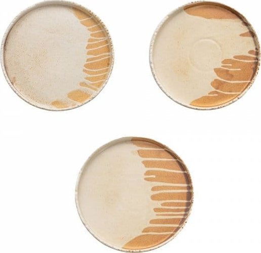 Verlo SAMTO Talerz okrągły płaski 21 cm kremowy